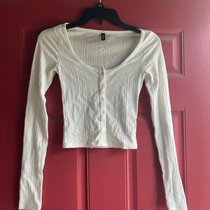 basic white long sleeve
